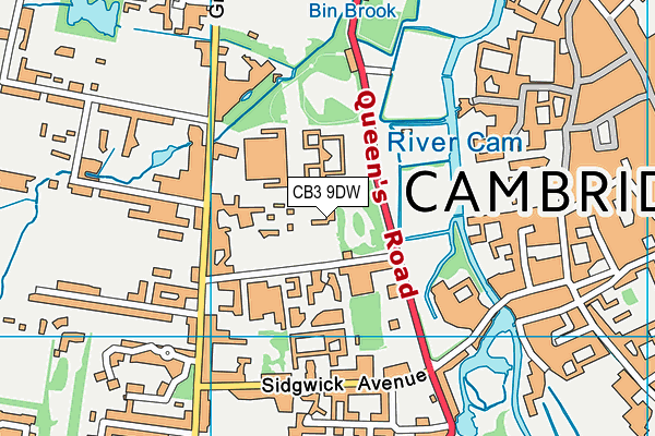 CB3 9DW map - OS VectorMap District (Ordnance Survey) CB3 9DW map - OS VectorMap District (Ordnance Survey)