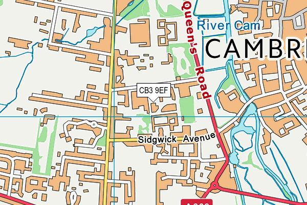 CB3 9EF map - OS VectorMap District (Ordnance Survey) CB3 9EF map - OS VectorMap District (Ordnance Survey)