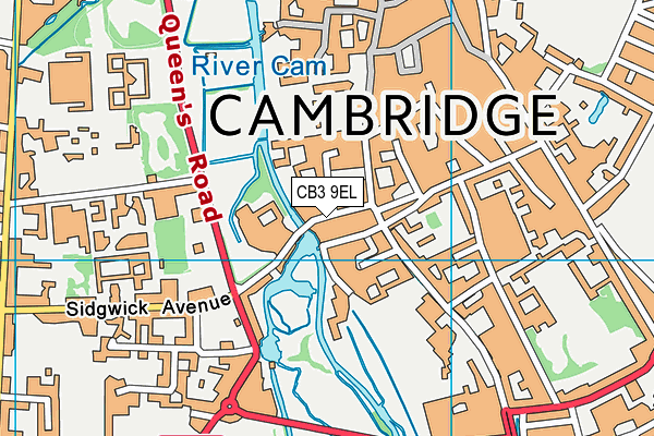 CB3 9EL map - OS VectorMap District (Ordnance Survey) CB3 9EL map - OS VectorMap District (Ordnance Survey)