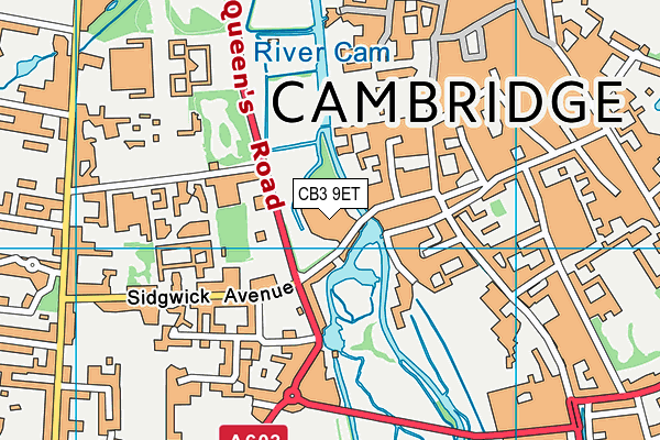 CB3 9ET map - OS VectorMap District (Ordnance Survey) CB3 9ET map - OS VectorMap District (Ordnance Survey)