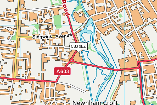CB3 9EZ map - OS VectorMap District (Ordnance Survey) CB3 9EZ map - OS VectorMap District (Ordnance Survey)