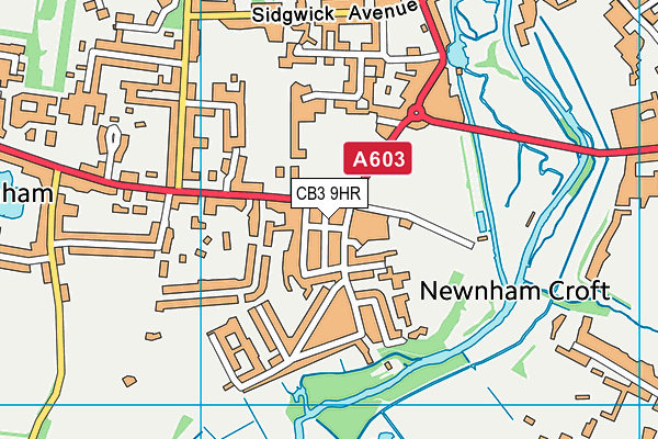 CB3 9HR map - OS VectorMap District (Ordnance Survey) CB3 9HR map - OS VectorMap District (Ordnance Survey)