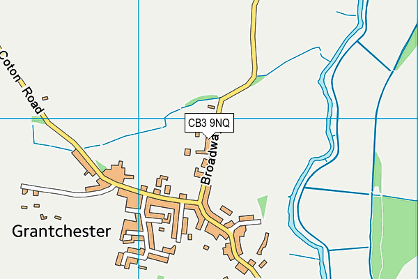 CB3 9NQ map - OS VectorMap District (Ordnance Survey) CB3 9NQ map - OS VectorMap District (Ordnance Survey)