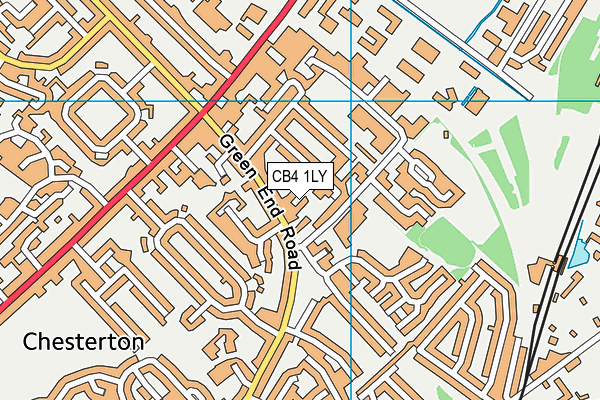 CB4 1LY map - OS VectorMap District (Ordnance Survey) CB4 1LY map - OS VectorMap District (Ordnance Survey)