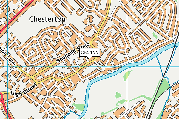 CB4 1NN map - OS VectorMap District (Ordnance Survey) CB4 1NN map - OS VectorMap District (Ordnance Survey)