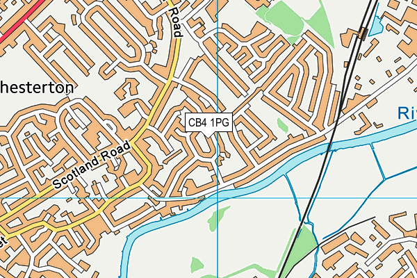 CB4 1PG map - OS VectorMap District (Ordnance Survey) CB4 1PG map - OS VectorMap District (Ordnance Survey)