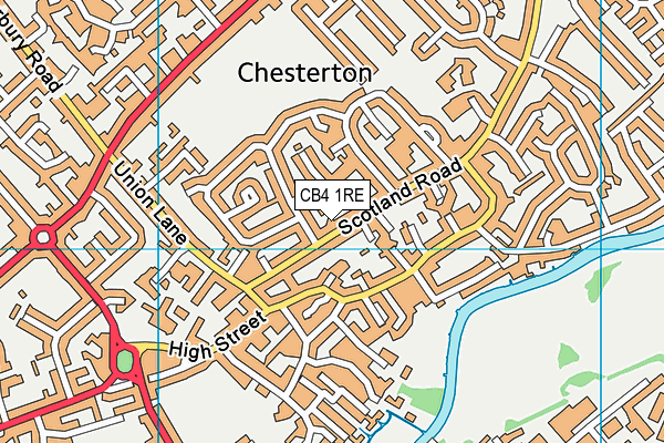 CB4 1RE map - OS VectorMap District (Ordnance Survey) CB4 1RE map - OS VectorMap District (Ordnance Survey)
