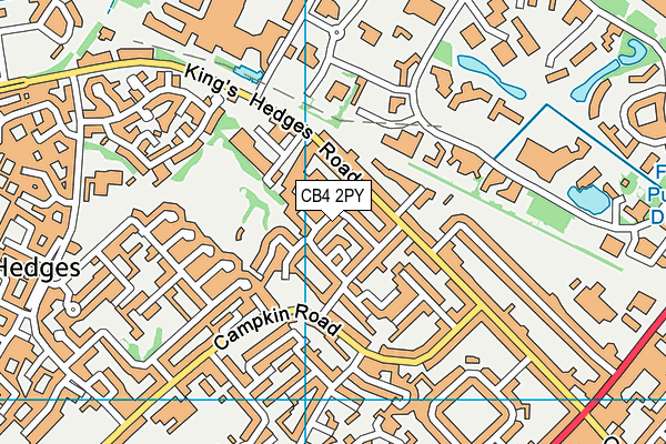 CB4 2PY map - OS VectorMap District (Ordnance Survey) CB4 2PY map - OS VectorMap District (Ordnance Survey)