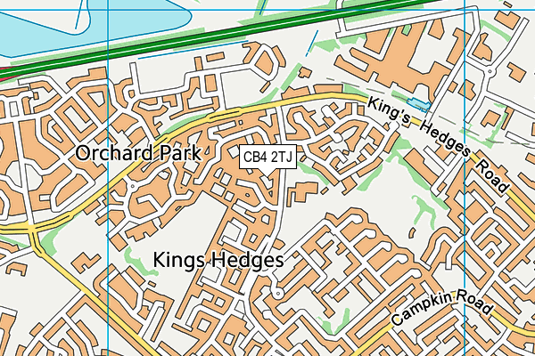 CB4 2TJ map - OS VectorMap District (Ordnance Survey) CB4 2TJ map - OS VectorMap District (Ordnance Survey)