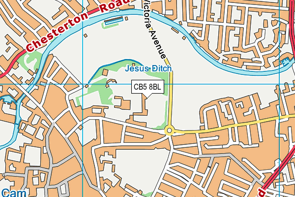 CB5 8BL map - OS VectorMap District (Ordnance Survey) CB5 8BL map - OS VectorMap District (Ordnance Survey)