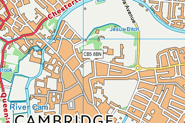 CB5 8BN map - OS VectorMap District (Ordnance Survey) CB5 8BN map - OS VectorMap District (Ordnance Survey)
