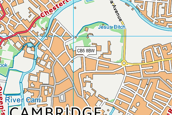 CB5 8BW map - OS VectorMap District (Ordnance Survey) CB5 8BW map - OS VectorMap District (Ordnance Survey)