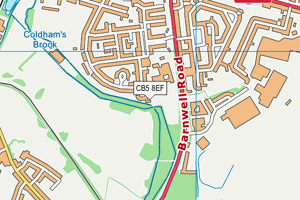 CB5 8EF map - OS VectorMap District (Ordnance Survey) CB5 8EF map - OS VectorMap District (Ordnance Survey)