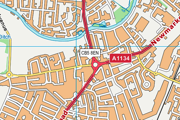 CB5 8EN map - OS VectorMap District (Ordnance Survey) CB5 8EN map - OS VectorMap District (Ordnance Survey)