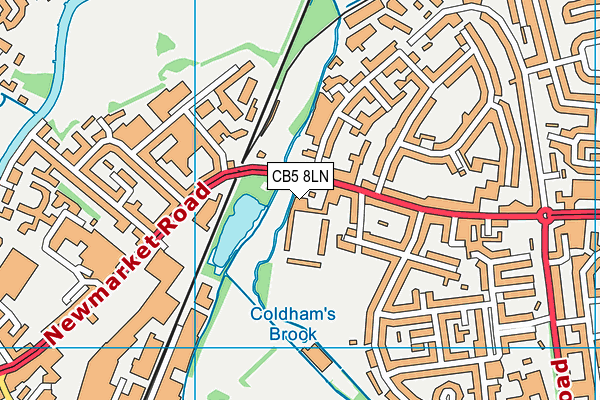 CB5 8LN map - OS VectorMap District (Ordnance Survey) CB5 8LN map - OS VectorMap District (Ordnance Survey)