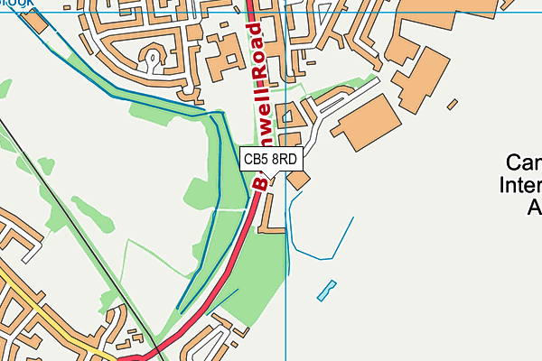 CB5 8RD map - OS VectorMap District (Ordnance Survey) CB5 8RD map - OS VectorMap District (Ordnance Survey)