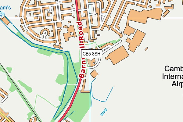 CB5 8SH map - OS VectorMap District (Ordnance Survey) CB5 8SH map - OS VectorMap District (Ordnance Survey)