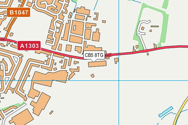 CB5 8TG map - OS VectorMap District (Ordnance Survey) CB5 8TG map - OS VectorMap District (Ordnance Survey)