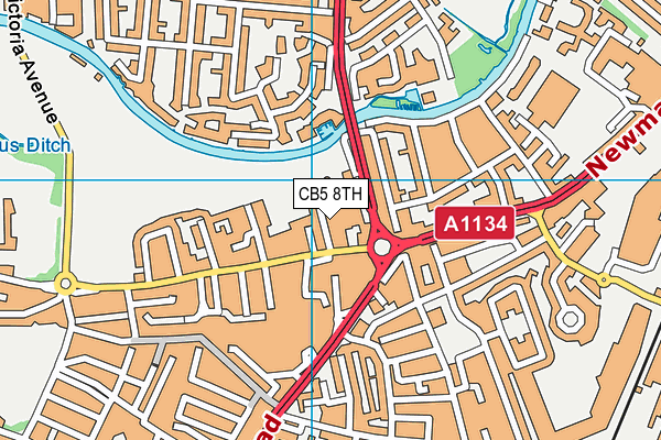 CB5 8TH map - OS VectorMap District (Ordnance Survey) CB5 8TH map - OS VectorMap District (Ordnance Survey)