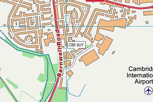 CB5 8UY map - OS VectorMap District (Ordnance Survey) CB5 8UY map - OS VectorMap District (Ordnance Survey)