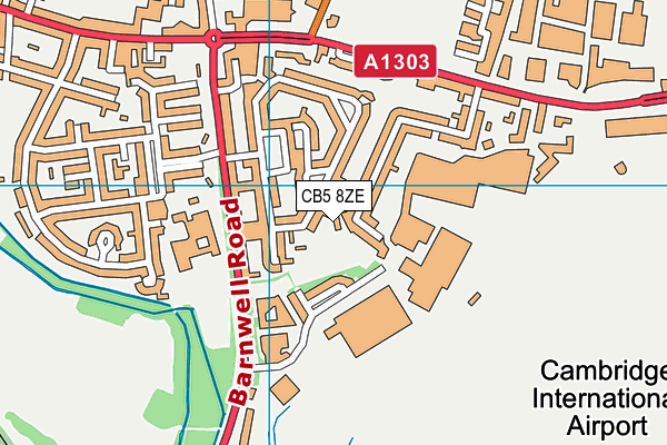 CB5 8ZE map - OS VectorMap District (Ordnance Survey) CB5 8ZE map - OS VectorMap District (Ordnance Survey)