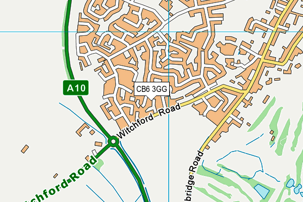 CB6 3GG map - OS VectorMap District (Ordnance Survey) CB6 3GG map - OS VectorMap District (Ordnance Survey)