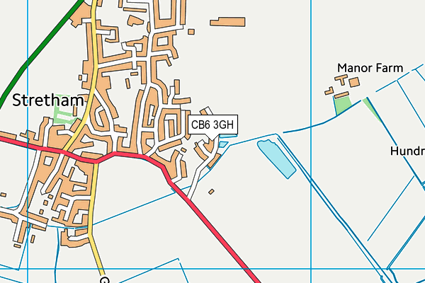 CB6 3GH map - OS VectorMap District (Ordnance Survey) CB6 3GH map - OS VectorMap District (Ordnance Survey)