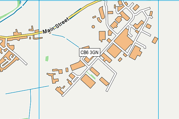 CB6 3GN map - OS VectorMap District (Ordnance Survey) CB6 3GN map - OS VectorMap District (Ordnance Survey)