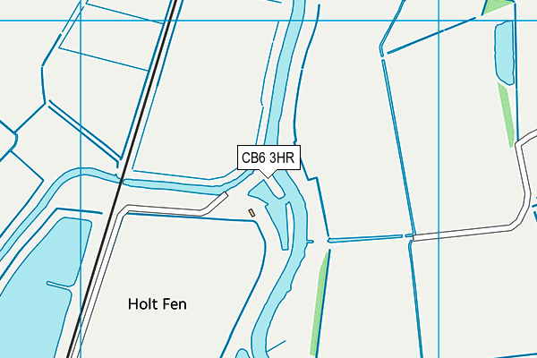 CB6 3HR map - OS VectorMap District (Ordnance Survey) CB6 3HR map - OS VectorMap District (Ordnance Survey)