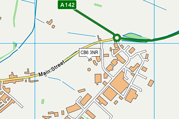 CB6 3NR map - OS VectorMap District (Ordnance Survey) CB6 3NR map - OS VectorMap District (Ordnance Survey)