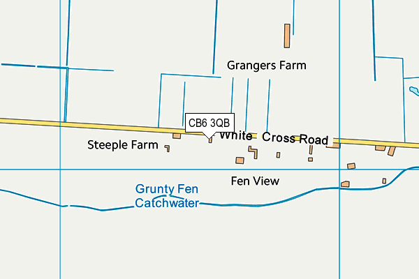 CB6 3QB map - OS VectorMap District (Ordnance Survey) CB6 3QB map - OS VectorMap District (Ordnance Survey)