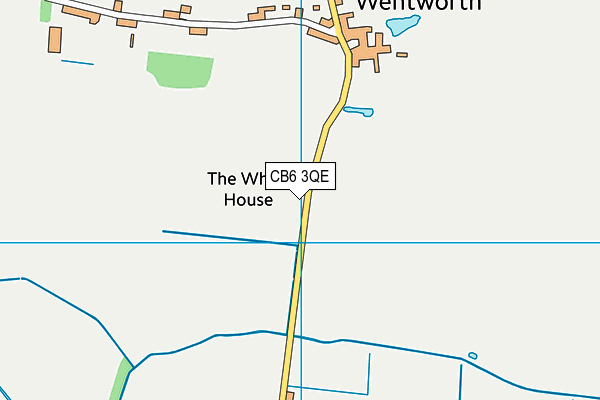 CB6 3QE map - OS VectorMap District (Ordnance Survey) CB6 3QE map - OS VectorMap District (Ordnance Survey)