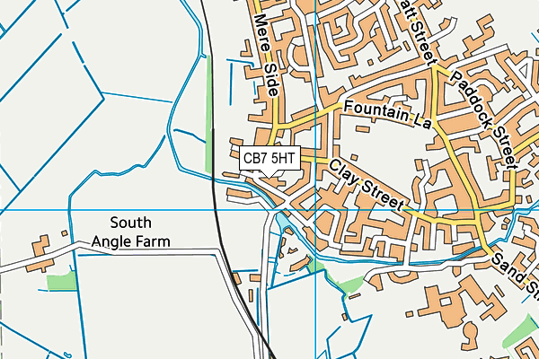 CB7 5HT map - OS VectorMap District (Ordnance Survey) CB7 5HT map - OS VectorMap District (Ordnance Survey)