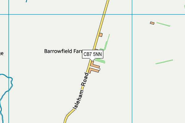 CB7 5NN map - OS VectorMap District (Ordnance Survey) CB7 5NN map - OS VectorMap District (Ordnance Survey)