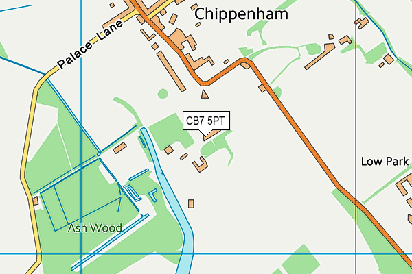 CB7 5PT map - OS VectorMap District (Ordnance Survey) CB7 5PT map - OS VectorMap District (Ordnance Survey)
