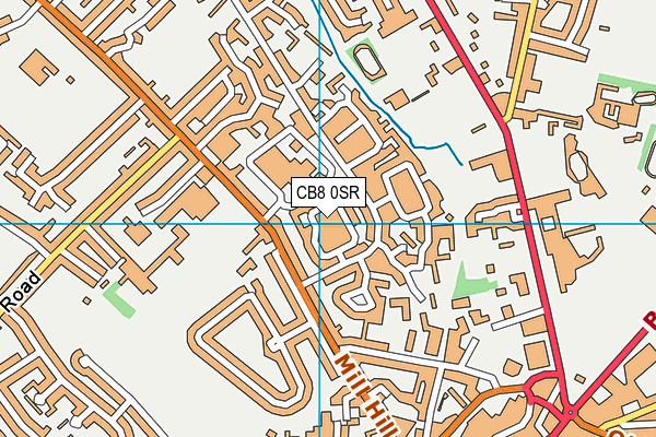 CB8 0SR map - OS VectorMap District (Ordnance Survey) CB8 0SR map - OS VectorMap District (Ordnance Survey)