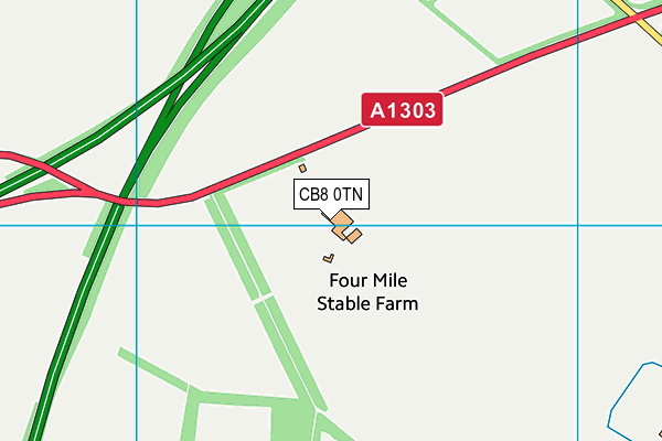 CB8 0TN map - OS VectorMap District (Ordnance Survey) CB8 0TN map - OS VectorMap District (Ordnance Survey)