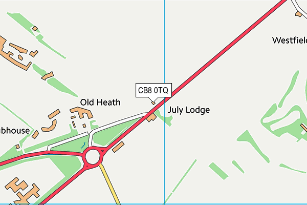 CB8 0TQ map - OS VectorMap District (Ordnance Survey) CB8 0TQ map - OS VectorMap District (Ordnance Survey)