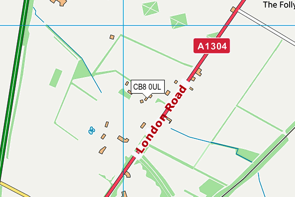 CB8 0UL map - OS VectorMap District (Ordnance Survey) CB8 0UL map - OS VectorMap District (Ordnance Survey)
