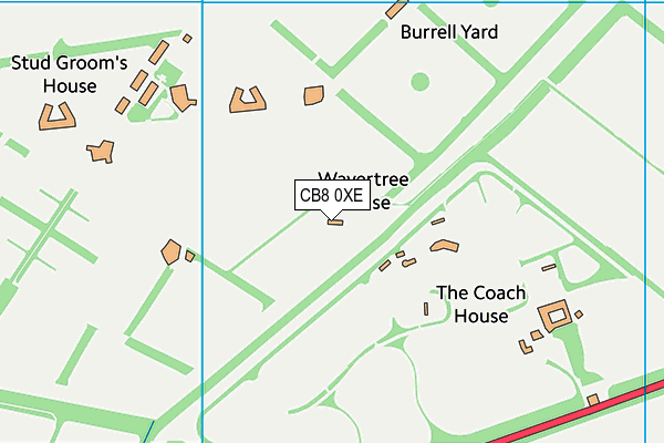 CB8 0XE map - OS VectorMap District (Ordnance Survey) CB8 0XE map - OS VectorMap District (Ordnance Survey)