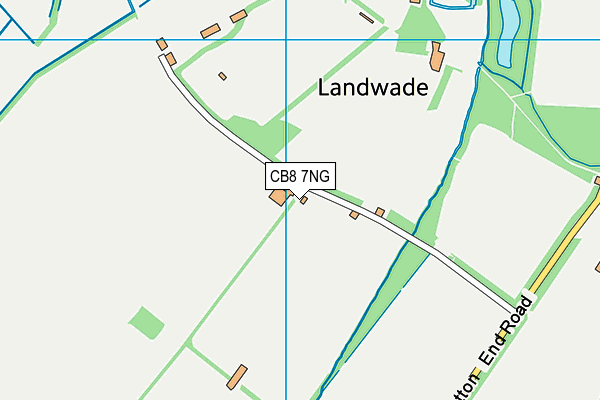 CB8 7NG map - OS VectorMap District (Ordnance Survey) CB8 7NG map - OS VectorMap District (Ordnance Survey)