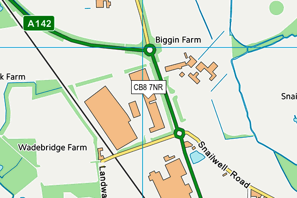 CB8 7NR map - OS VectorMap District (Ordnance Survey) CB8 7NR map - OS VectorMap District (Ordnance Survey)