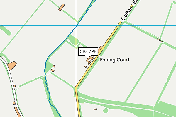 CB8 7PF map - OS VectorMap District (Ordnance Survey) CB8 7PF map - OS VectorMap District (Ordnance Survey)