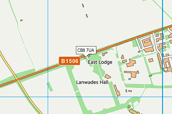 CB8 7UA map - OS VectorMap District (Ordnance Survey) CB8 7UA map - OS VectorMap District (Ordnance Survey)