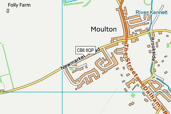 CB8 8QP map - OS VectorMap District (Ordnance Survey) CB8 8QP map - OS VectorMap District (Ordnance Survey)