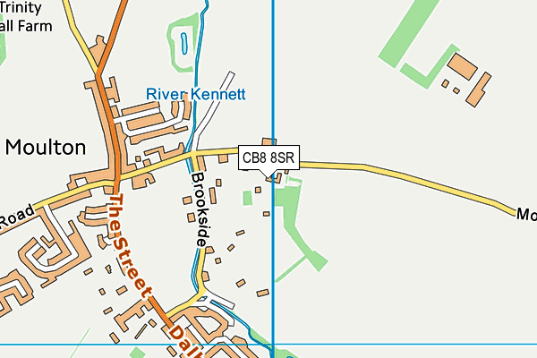 CB8 8SR map - OS VectorMap District (Ordnance Survey) CB8 8SR map - OS VectorMap District (Ordnance Survey)