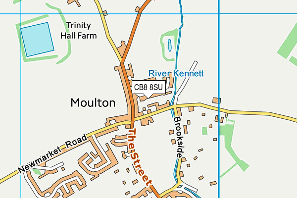 CB8 8SU map - OS VectorMap District (Ordnance Survey) CB8 8SU map - OS VectorMap District (Ordnance Survey)