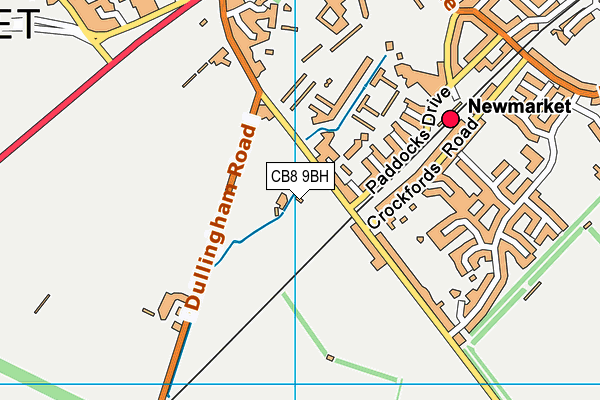 CB8 9BH map - OS VectorMap District (Ordnance Survey) CB8 9BH map - OS VectorMap District (Ordnance Survey)