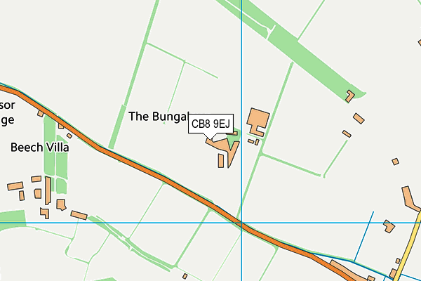 CB8 9EJ map - OS VectorMap District (Ordnance Survey) CB8 9EJ map - OS VectorMap District (Ordnance Survey)