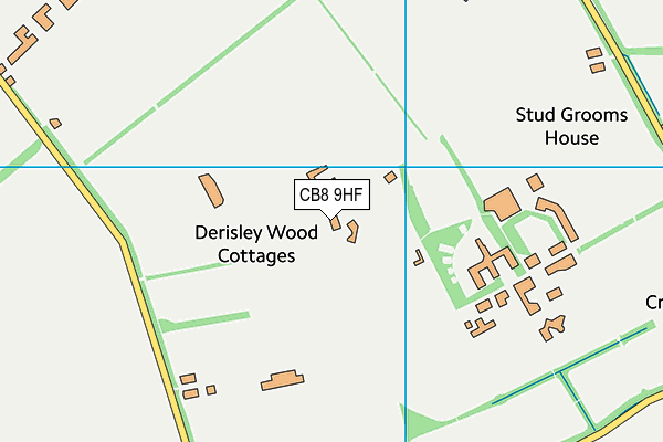 CB8 9HF map - OS VectorMap District (Ordnance Survey) CB8 9HF map - OS VectorMap District (Ordnance Survey)